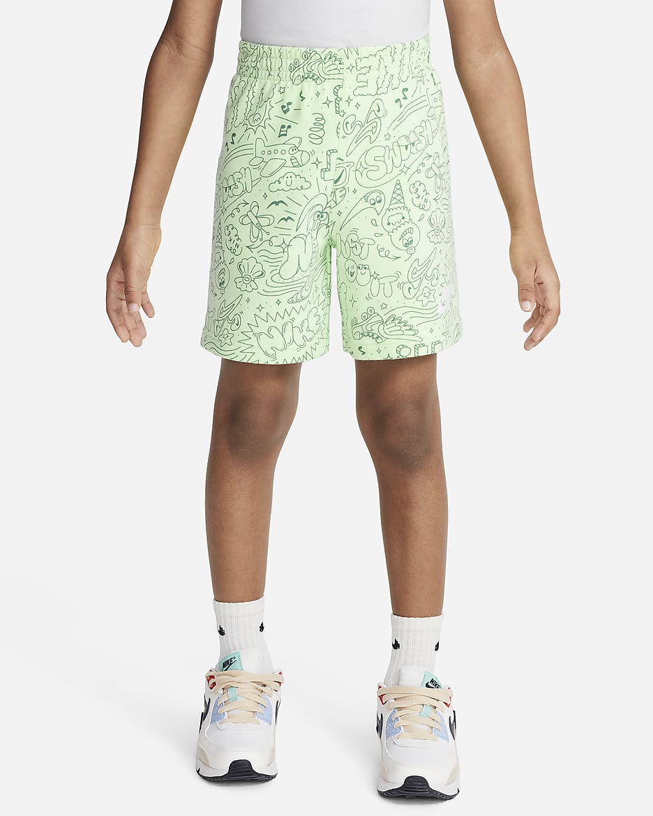 Nike Sportswear Create Your Own Adventure Little Kids T Shirt and Shorts Set